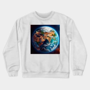 Discover a new perspective of the earth Crewneck Sweatshirt